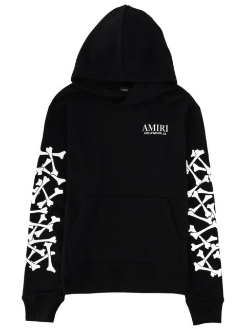 AMIRI COTTON BONES STACKED SWEATSHIRT