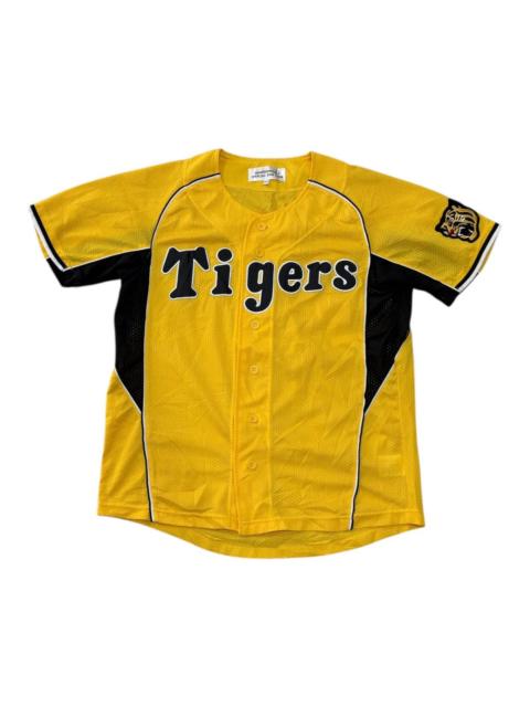 Other Designers Japanese Brand - Hanshin Tigers Japanese Baseball Jersey Mizuno