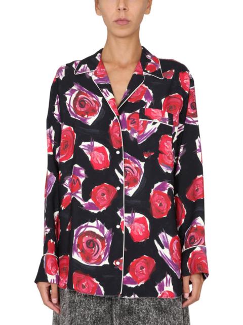 Marni Marni Women Floral Print Shirt