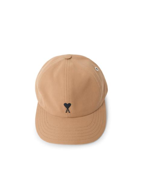 AMI Paris Ami Paris 'Ami De Cœur' Cap In Mastic Beige Cotton Men