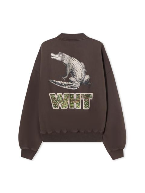 Off-White Wht Croco Sweatshirt