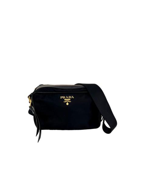 Prada Tessuto Nylon Bandoliera Black Crossbody Camera Bag