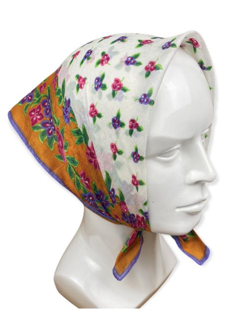 Other Designers Vintage - YVES SAINT LAURENT BANDANA HANDKERCHIEF NECKERCHIEFS-HC 0196