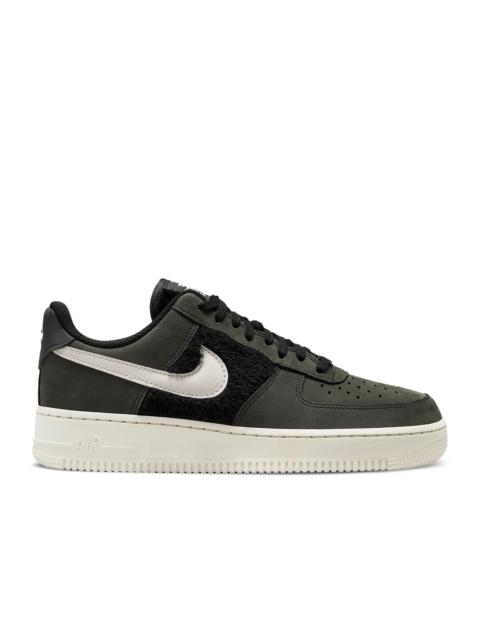 Nike WMNS AIR FORCE 1 'FAUX FUR - BLACK LIGHT BONE'