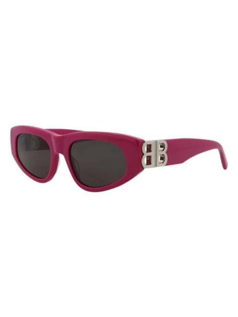 BALENCIAGA Balenciaga Ladies Pink Cat Eye Sunglasses BB0095S 017
