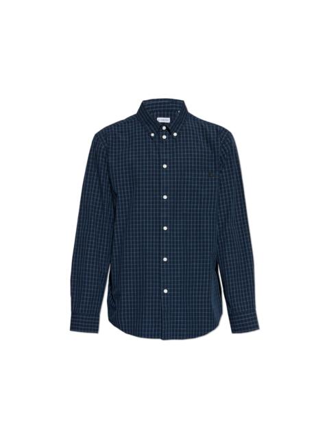 Burberry Burberry Roland Navy Blue Cotton Shirt New & Authentic (Men'