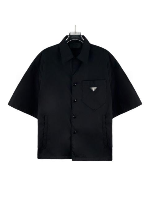 Prada Prada 2023 Single-Breasted Short Sleeve Shirt Black