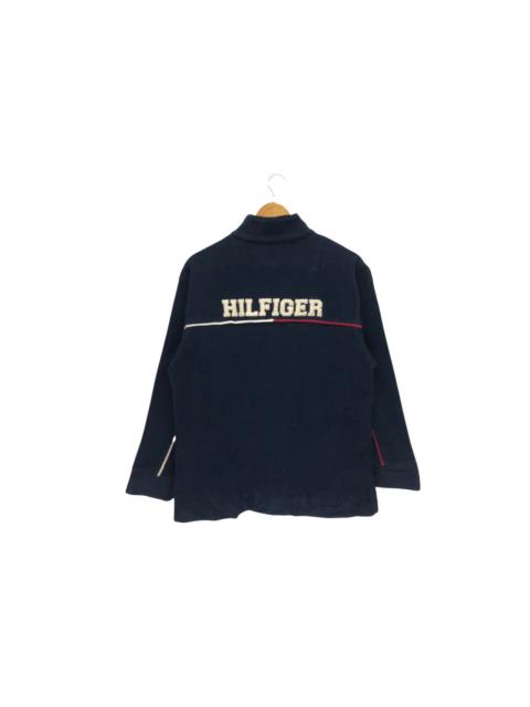 Other Designers Vintage Tommy Hilfiger Big Logo Fleece Sweatshirt