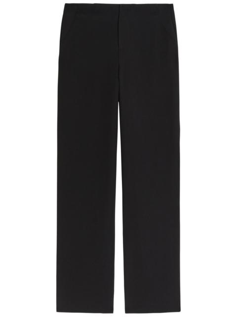 Reformation Reformation Vida Straight-leg Crepe Trousers