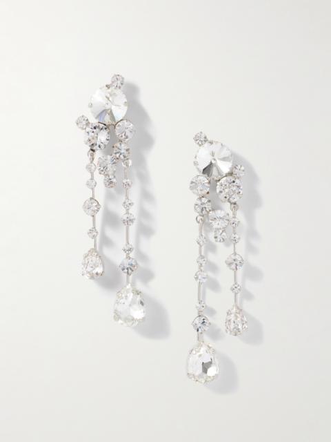 Jennifer Behr Jayleen Silver-plated Crystal Earrings