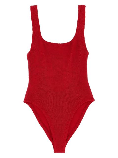 Hunza G 'Square Neck' one-piece swimsuit