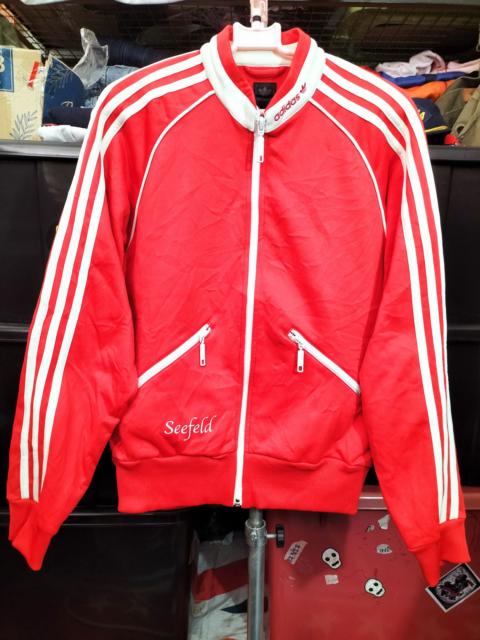 adidas Vintage Adidas Tracktop 90s 3 stripes Japan Rare Pocket