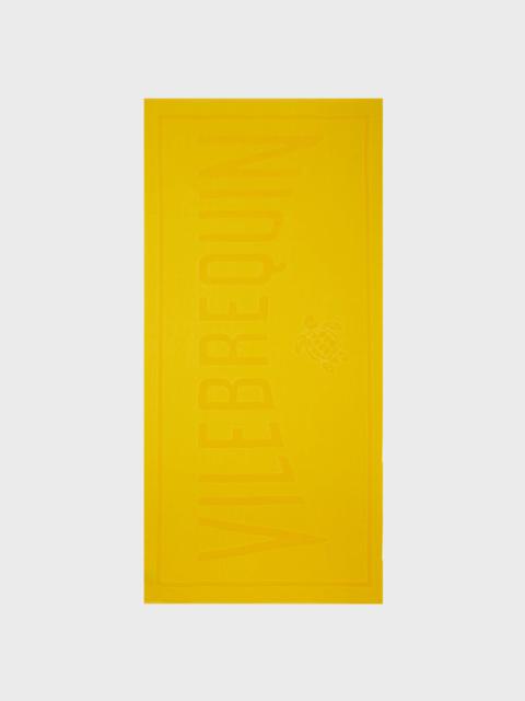 Vilebrequin Solid Organic Cotton Beach Towel