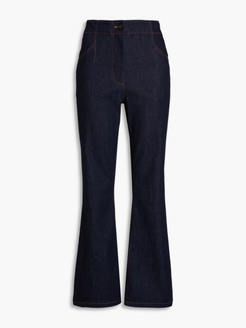 DIANE VON FURSTENBERG High-rise flared jeans