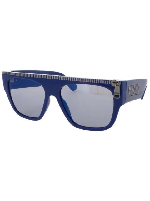 Missoni Missoni Men's Blue Rectangular Sunglasses MOSCHINOMOS165S0PJPXT