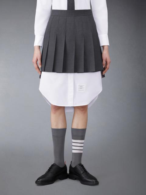 Thom Browne pleated mini skirt