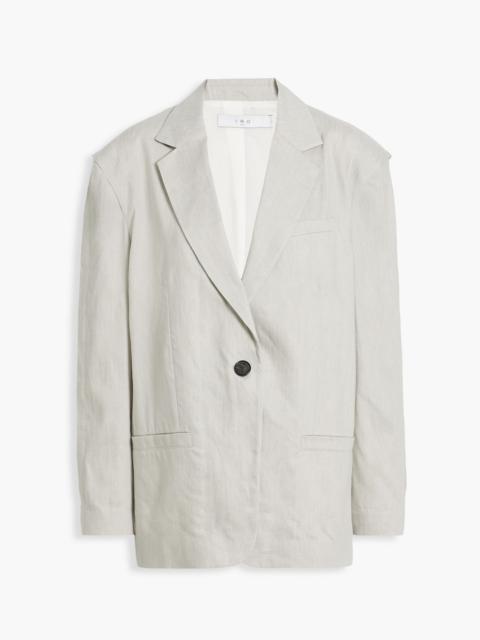 Other Designers Subi linen and cotton-blend blazer