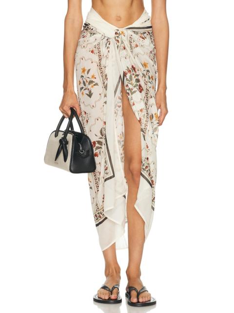 Agua by Agua Bendita Lavanda Midi Pareo