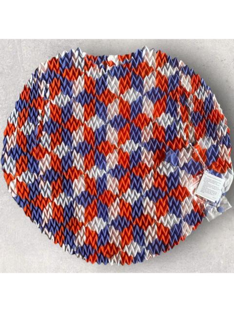 ISSEY MIYAKE Issey Miyake Chevron Pleated Circle Blouse