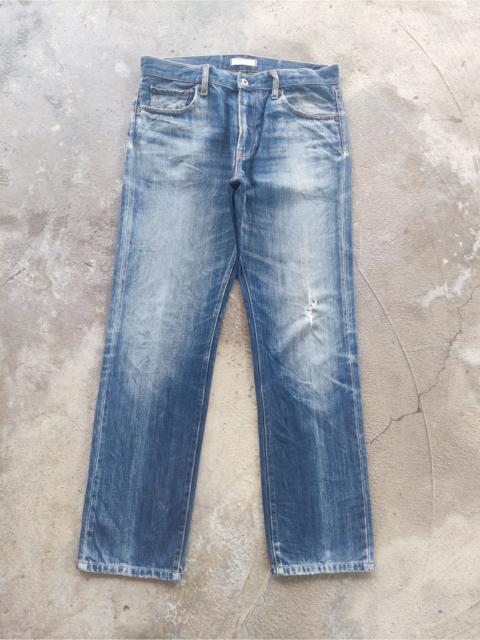 Other Designers Japanese Brand - Vintage Japanese Denim Distress Faded Pants W34
