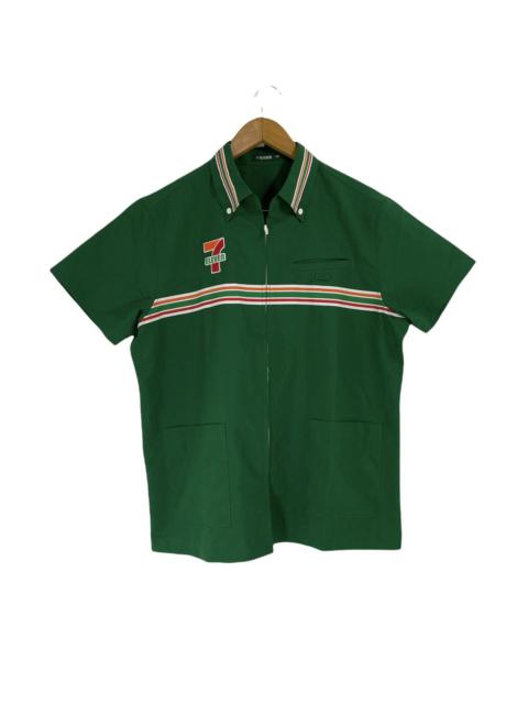 Other Designers Uniform Wares - Vintage 90’s 7 Eleven Worker Uniform Embroidery Logo Design