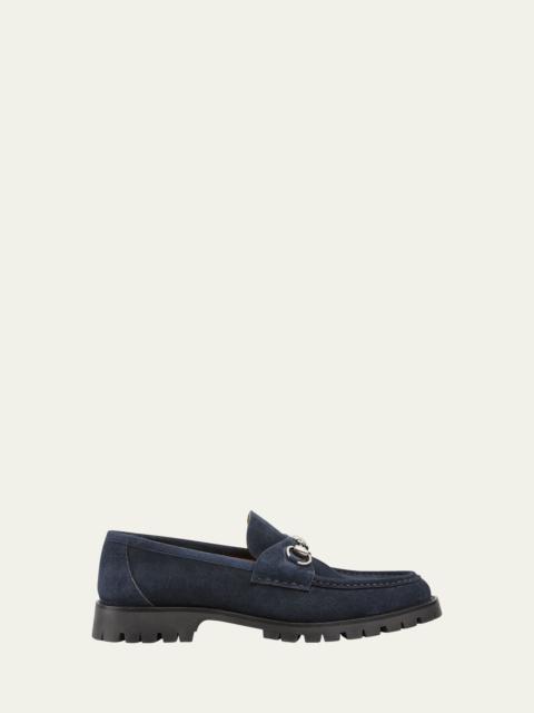 Men's Sylk Suede Horsebit Loafers