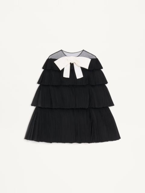 Valentino EMBROIDERED ORGANZA CAPE