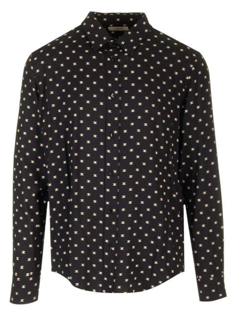 CELINE Celine Men Viscose Print Shirt