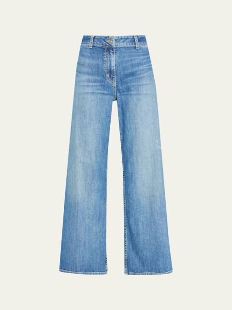 NILI LOTAN Megan Wide-Leg Jeans