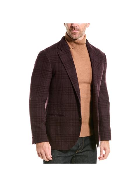 Brunello Cucinelli Brunello Cucinelli Wool & Silk-Blend Blazer