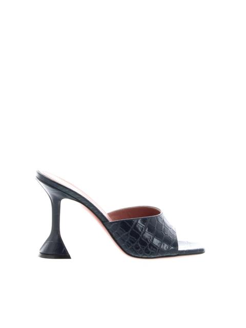 Amina Muaddi Amina Muaddi – Lupita – Navy Croc