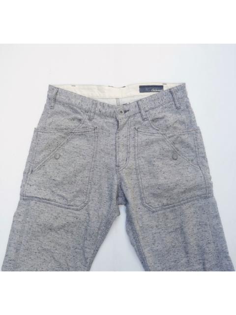 Other Designers Designer - ON BOARD Salt & Pepper Multiple Pockets Pants