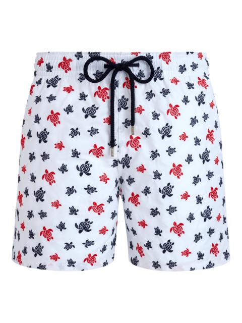 Vilebrequin Men Swim Trunks Embroidered Micro Ronde des tortues - Limited Edition