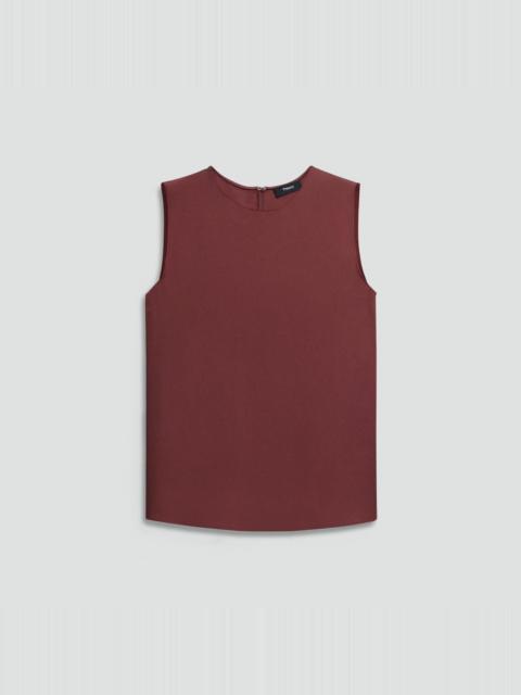 Theory Shell Top in Silk Georgette