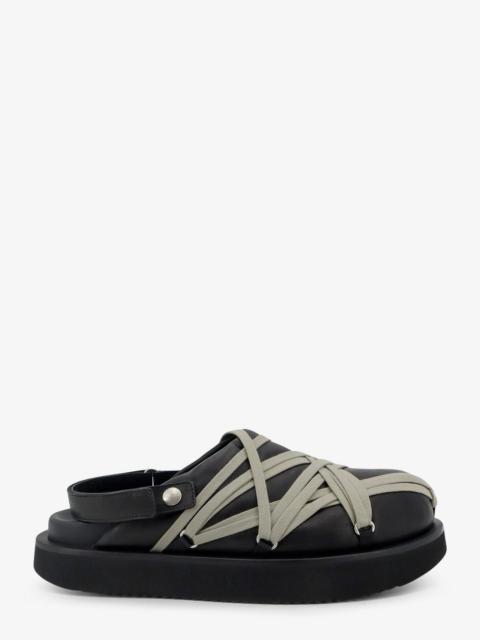 Rick Owens Rick Owens Men Megalace Leather Sandals