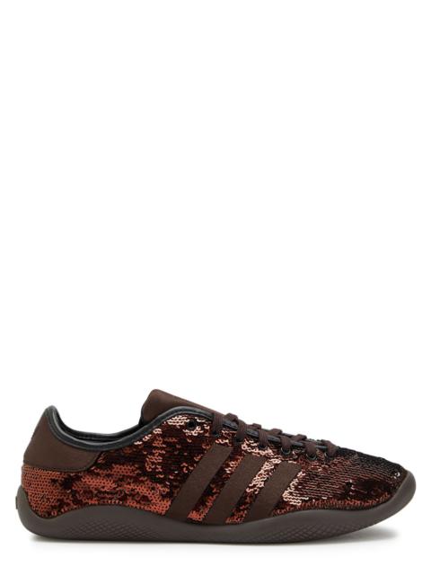 adidas Adidas X Wales Bonner X Wales Bonner Karintha Sequin and Satin Sneakers