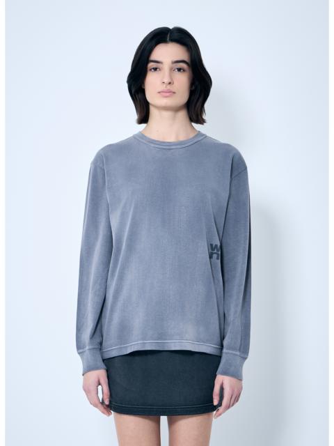 Alexander Wang Women Essential Puff Logo Sweatshirt