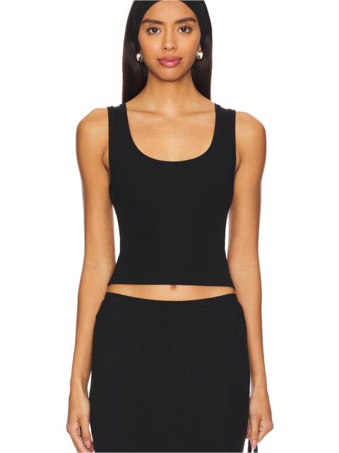 ÉTERNE Square Neck Tank Top