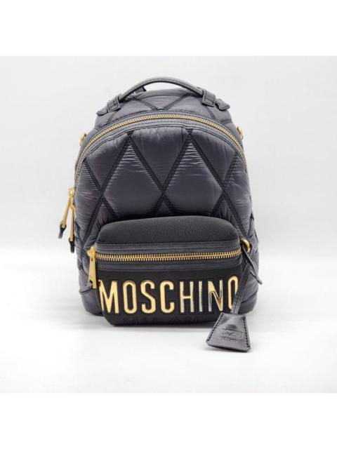 Moschino Moschino Quilted Nylon Backpack | Navy | NEW Defective