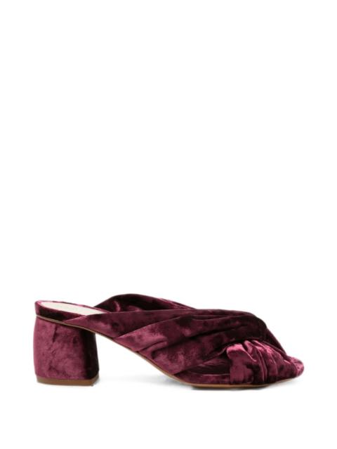 forte_forte Forte Forte Women Velvet Heel Sandals