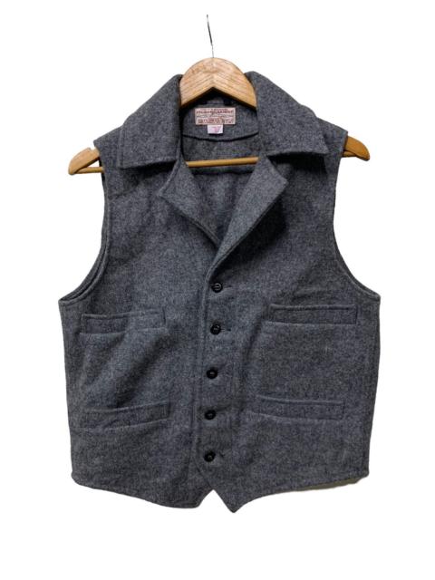 🔥FILSON GARMENT WOOL GREY VEST