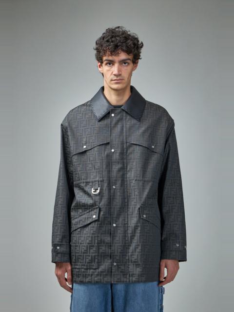 Waxed FF Jacquard Blouson