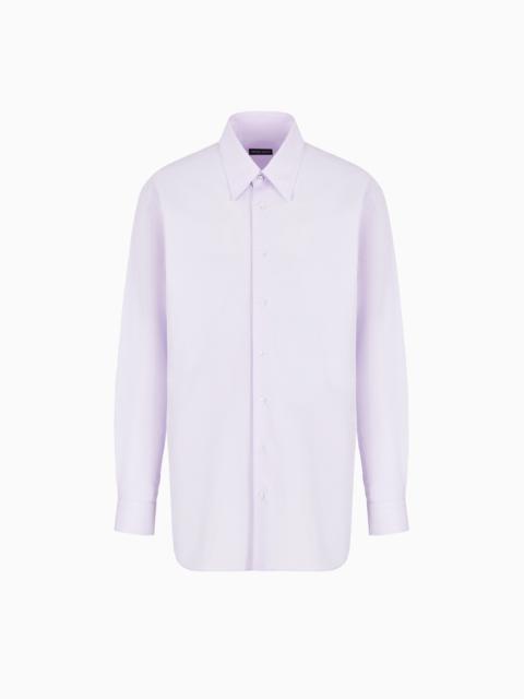 GIORGIO ARMANI Regular-fit cotton shirt