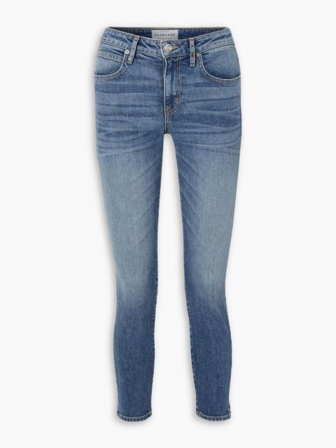 SLVRLAKE Lou Lou cropped mid-rise slim-leg jeans
