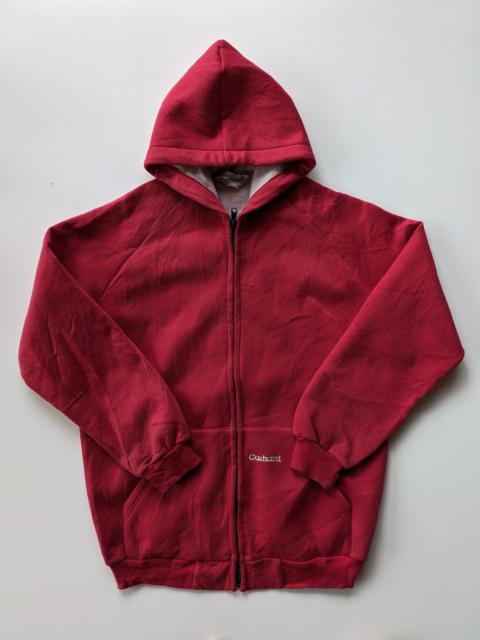 Other Designers Carhartt × Vintage - Vintage 90s Carhartt red hoodie