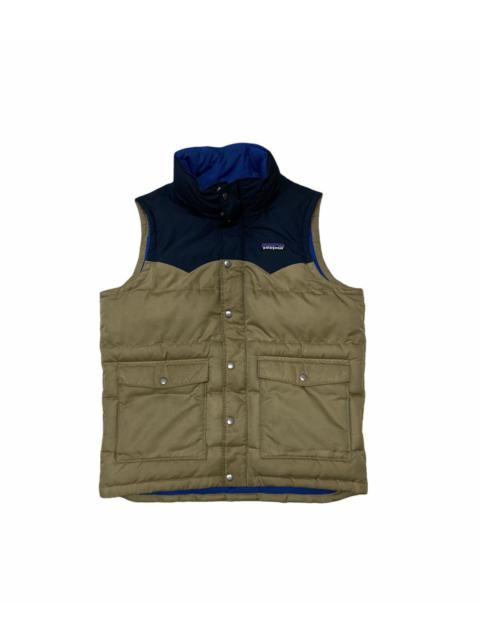Patagonia Puffer Vest Two Tone Color Design Nice Design