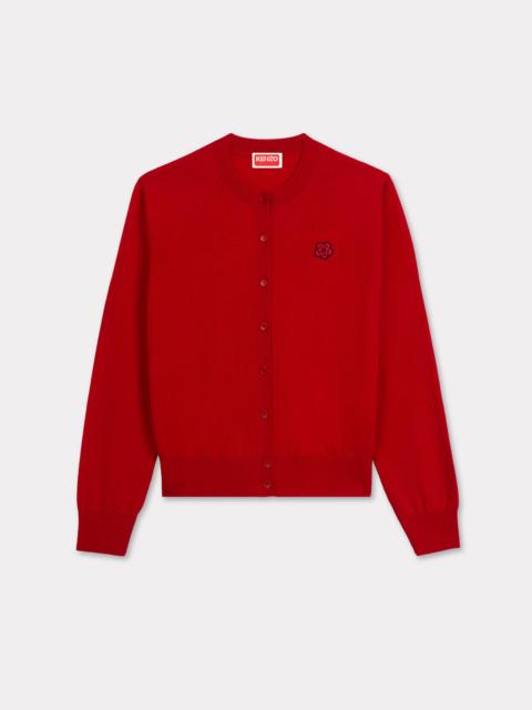 KENZO 'Boke Flower' embroidered cardigan in merino wool