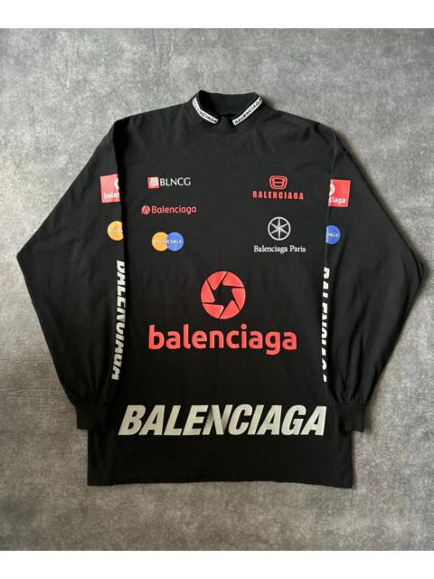 BALENCIAGA Balenciaga FW23 3B Billboard Top League Long Sleeve