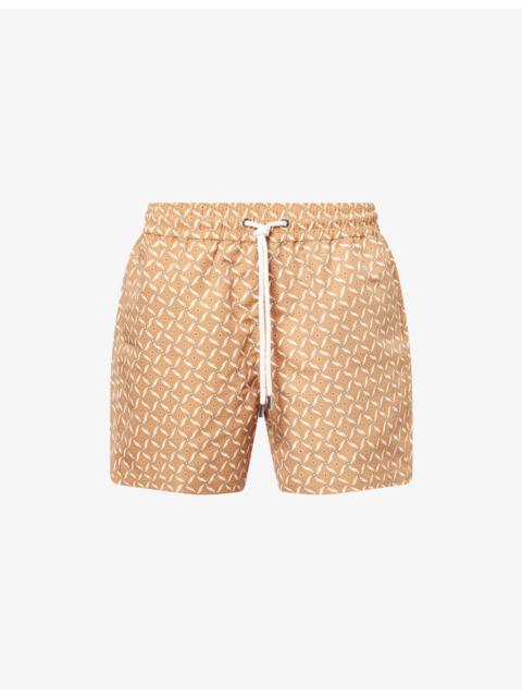 FRESCOBOL CARIOCA Castro Short-Sleeve Linen Shirt