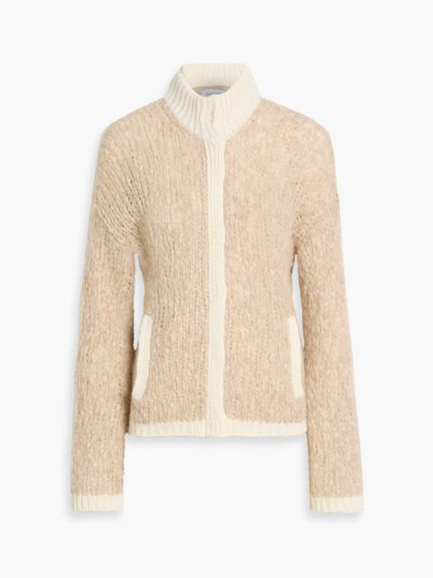 Other Designers Bouclé-knit alpaca-blend cardigan